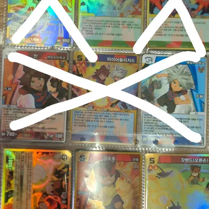 [BUNJANG] Thunder Eleven Korean Edition Trading Cards / 썬더일레븐 한국판 카드 판매합니다