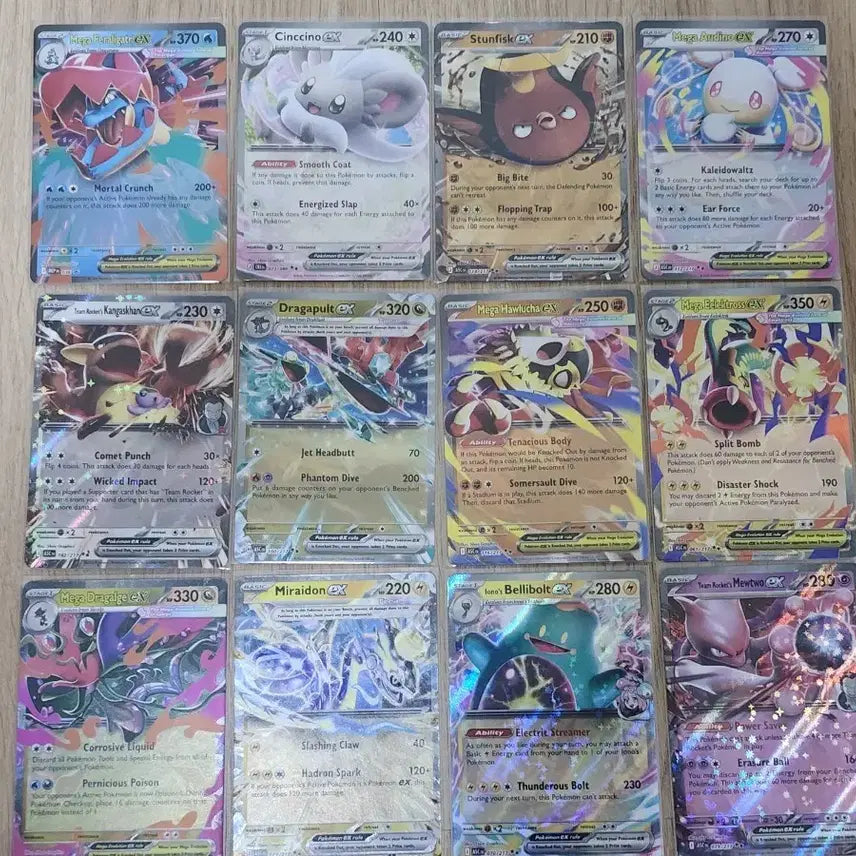 [BUNJANG] Pokemon Cards North American Edition Bundle Set (12 Types) / 포켓몬카드 북미판 12종 일괄 판매