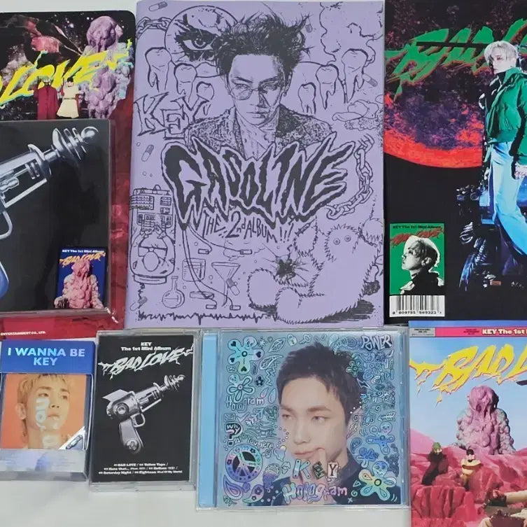 [BUNJANG] SHINee Key Album Bundle Set + Photocard / 샤이니 키 앨범 일괄+포카