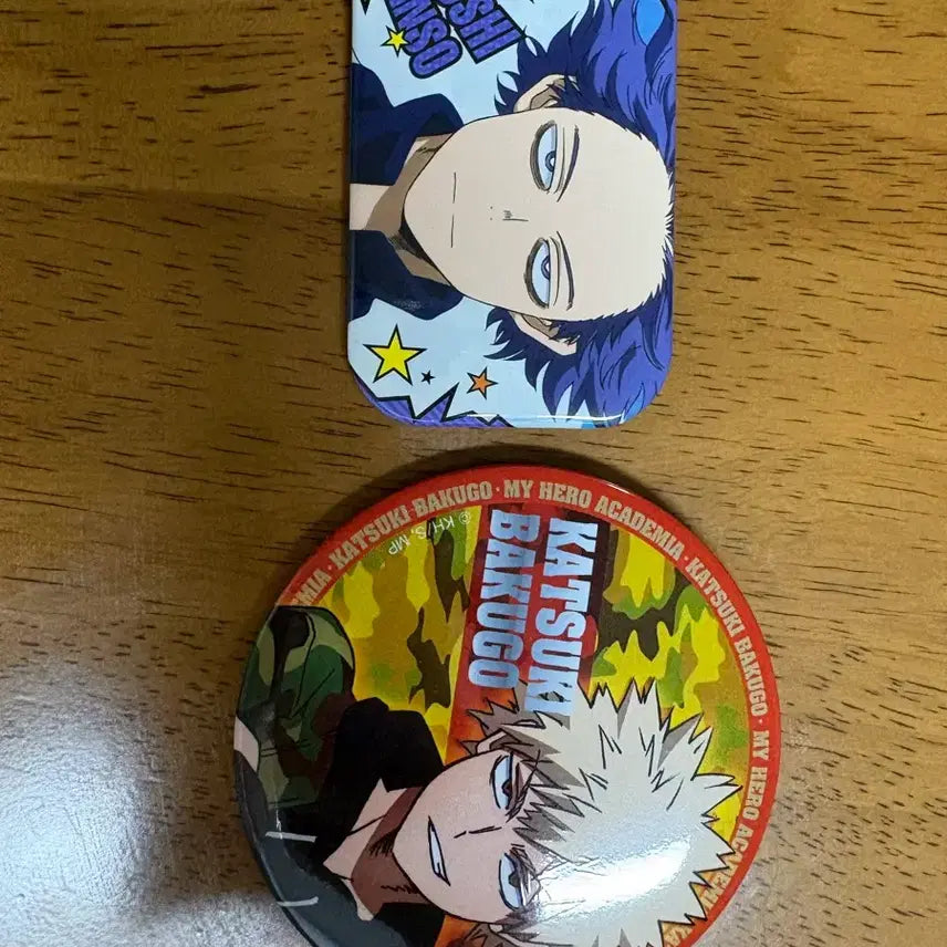 [BUNJANG] My Hero Academia Shinsou Bakugo Can Badges Bundle Set / 히로아카 신소 바쿠고 캔뱃지 일괄
