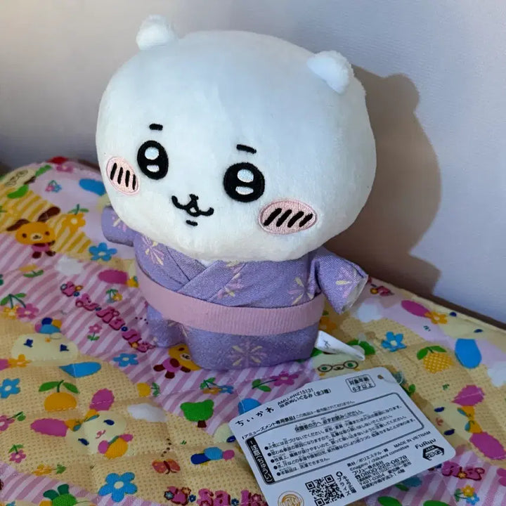 [BUNJANG] Chiikawa Nui Yukata Edition Plush New / 먼작귀 유카타 입은 치이카와 누이 새상품