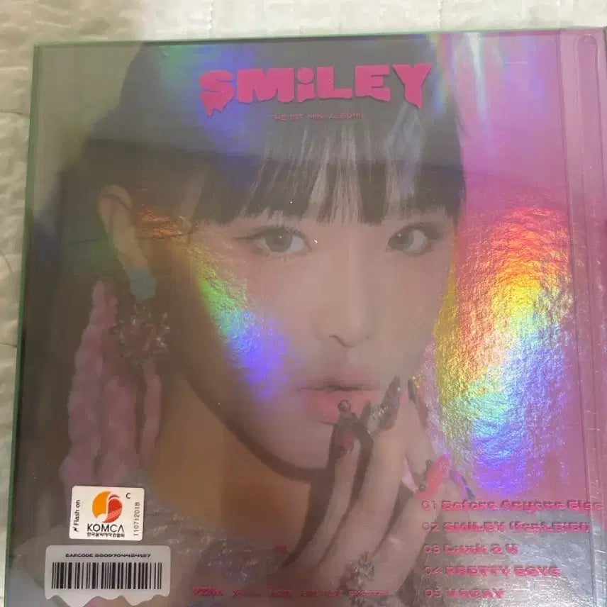 [BUNJANG] YENA Smiley 1st Mini Album / (최예나) YENA 스마일리 앨범