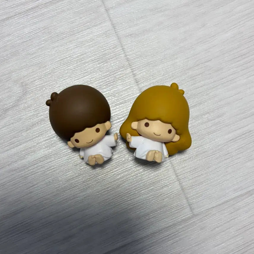[BUNJANG] Sanrio Hugcot Cable Bite Vol. 4 Kiki &amp; Lala (Little Twin Stars) Bundle Set / 산리오 허그코트 케이블바이트 4탄 키키라라 리틀트윈스타 일괄