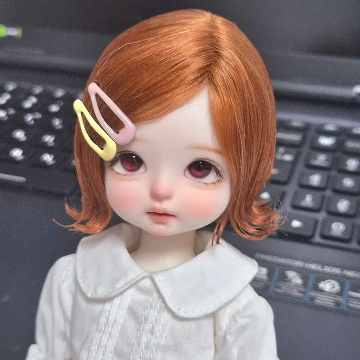 [BUNJANG] USD Size Mohair Wig for Ball-Jointed Dolls / 가발 USD 모헤어 가발 구관 구체관절인형