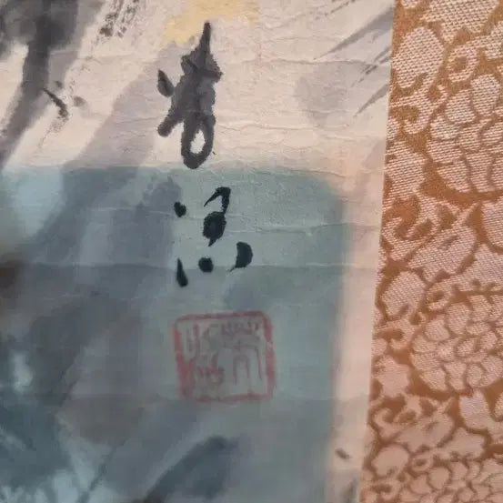 [BUNJANG] Antique Songhakdo Scroll Painting / 44   148 센치 옛날 송학도족자