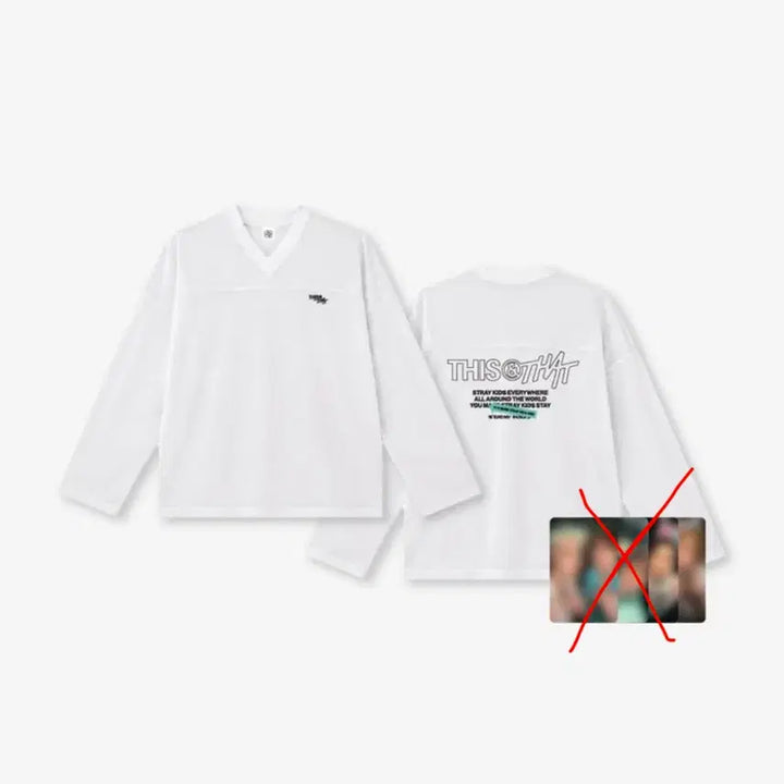 [BUNJANG] Stray Kids This and That Popup Long Sleeve / (포카x)스트레이키즈 스키즈 straykids 디스앤댓 팝업 롱슬리브