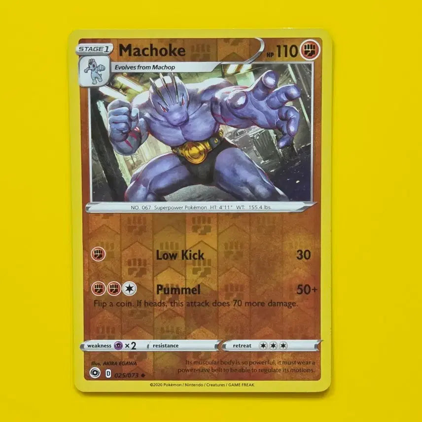 [BUNJANG] Pokemon Card Machamp Reverse Holo Champions Path English Edition / 포켓몬카드 근육몬 리버스 홀로 챔피언스 패스 북미판