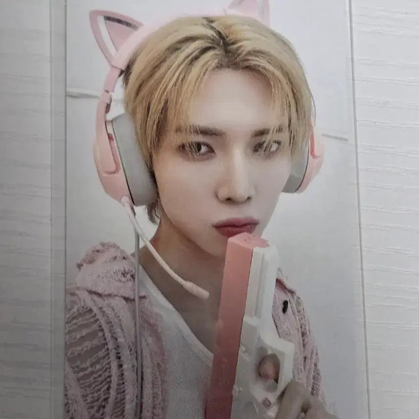 [BUNJANG] ATEEZ Jump Up Cat Agent POB Yeosang / ATEEZ 에이티즈 점프업 고양이 요원 미공포만 여상