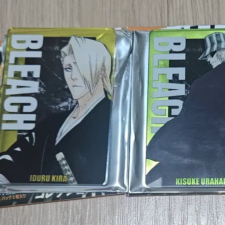 [BUNJANG] Bleach Status Card Kisuke Urahara &amp; Izuru Kira Bundle Set / (일괄)블리치 스테이터스카드 우라하라키스케 이즈루키라