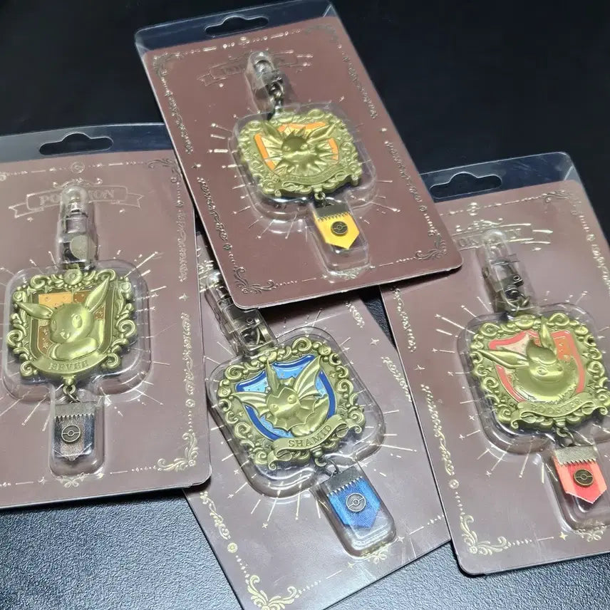 [BUNJANG] Pokemon ETERNAL ANTIQUE METAL Eevee Series Metal Keyring Authentic / 포켓몬 ETERNAL ANTIQUE METAL 이브이 시리즈 메탈 키링 정품