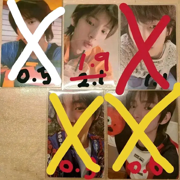 [BUNJANG] Courage Joo Hoon Bundle Set Photocard / 가격인하) 코르티스 주훈 포카 일괄 개별 양도
