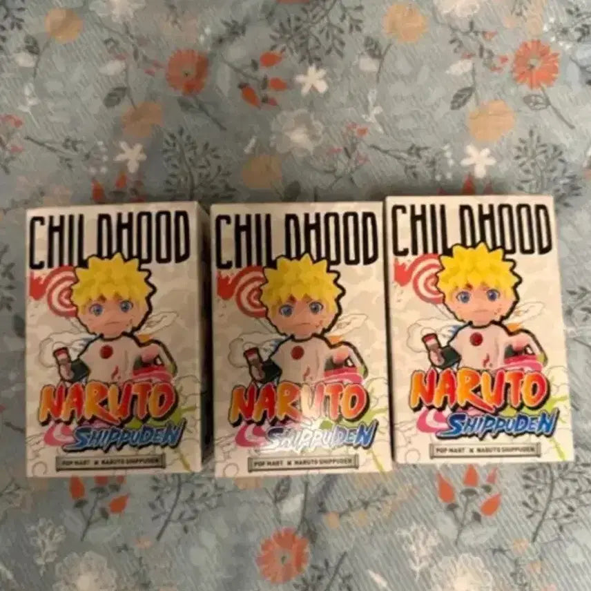 [BUNJANG] Popmart Naruto Childhood Series Sasuke &amp; Sakura Figure Set (Sealed) / 나루토 팝마트 유년시절 사스케 사쿠라 미개봉