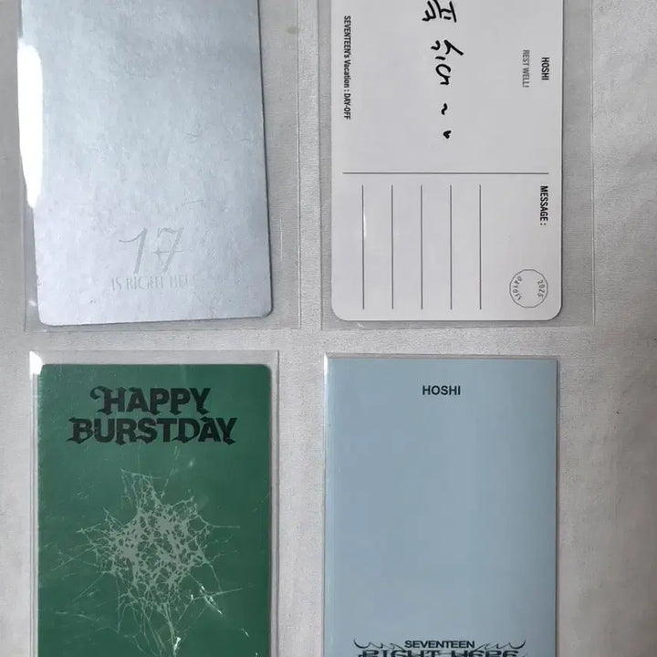 [BUNJANG] SEVENTEEN Hoshi Photocard / 세븐틴 호시포카