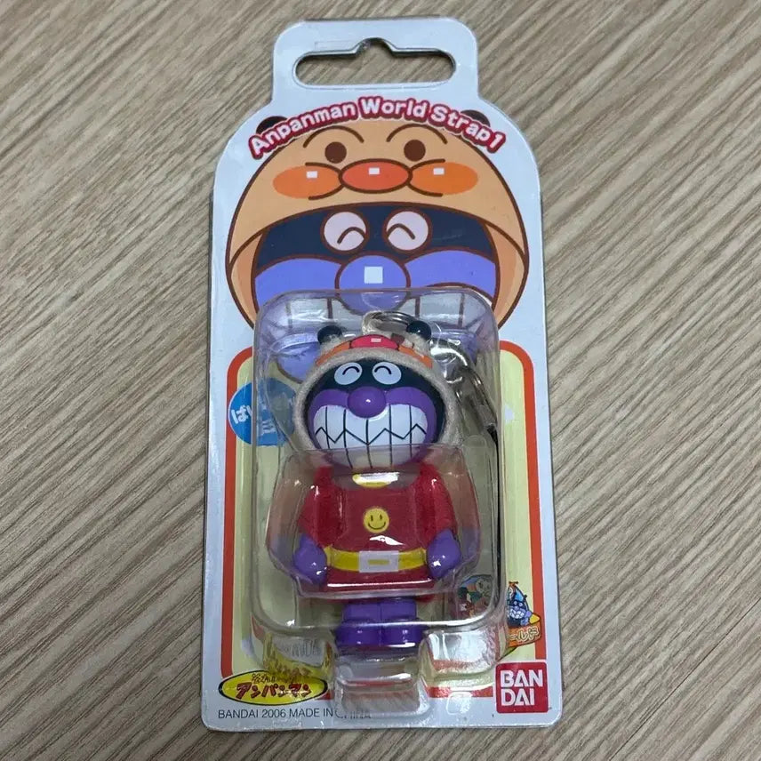 [BUNJANG] Bandai Anpanman Dokinchan Cell Bacteria Keyring (2006) / [고전] 호빵맨 세균맨