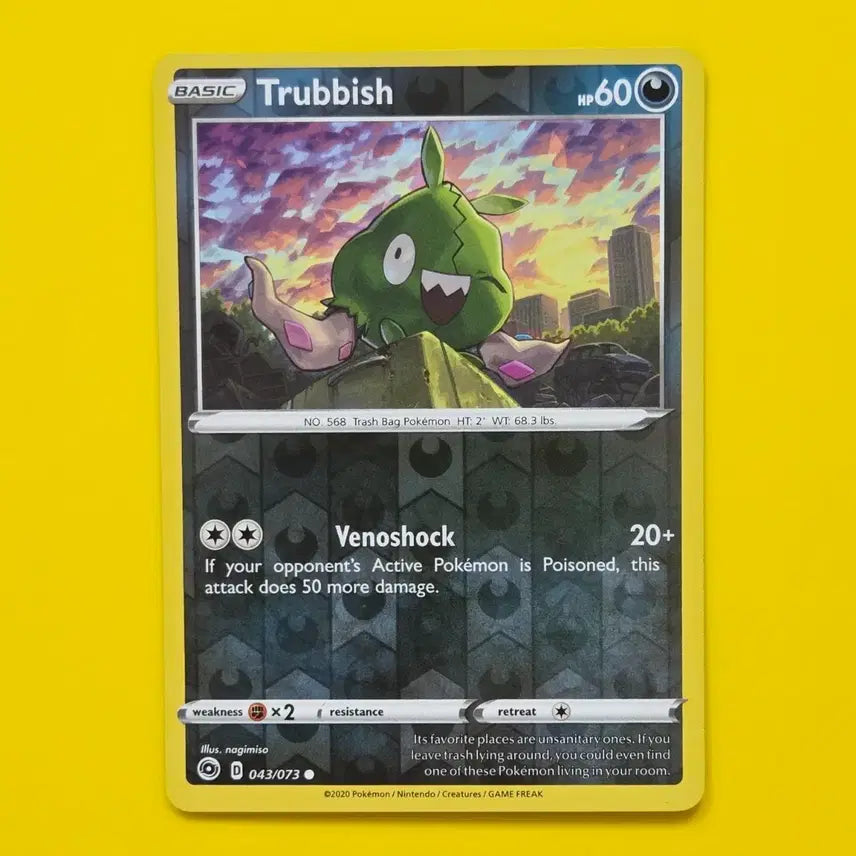 [BUNJANG] Pokemon Card Kwak-Bong-i Reverse Holo / 포켓몬카드 깨봉이 리버스 홀로 북미판
