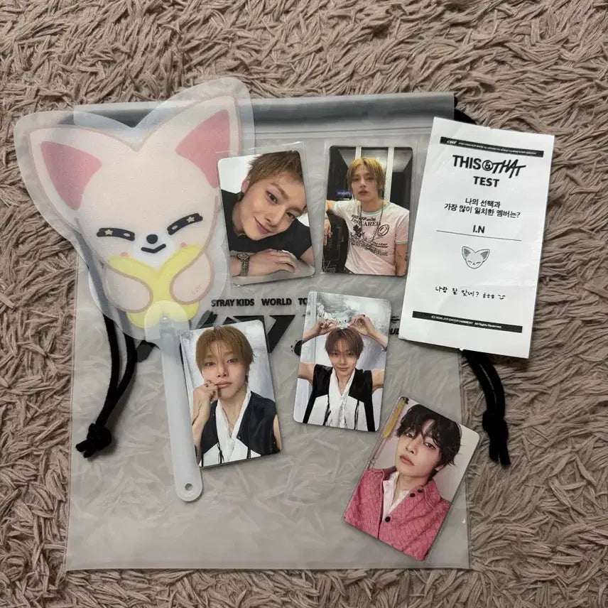 [BUNJANG] Stray Kids IN Photocard Bundle Set / [일괄] 스트레이키즈 스키즈 런잇 디스앤댓 두잇 아이엔 포카 팝업 포카