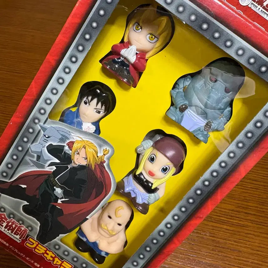 [BUNJANG] Fullmetal Alchemist Finger Figure Sealed Vintage Goods / 강철의 연금술사 손가락 피규어 미개봉 빈티지 굿즈