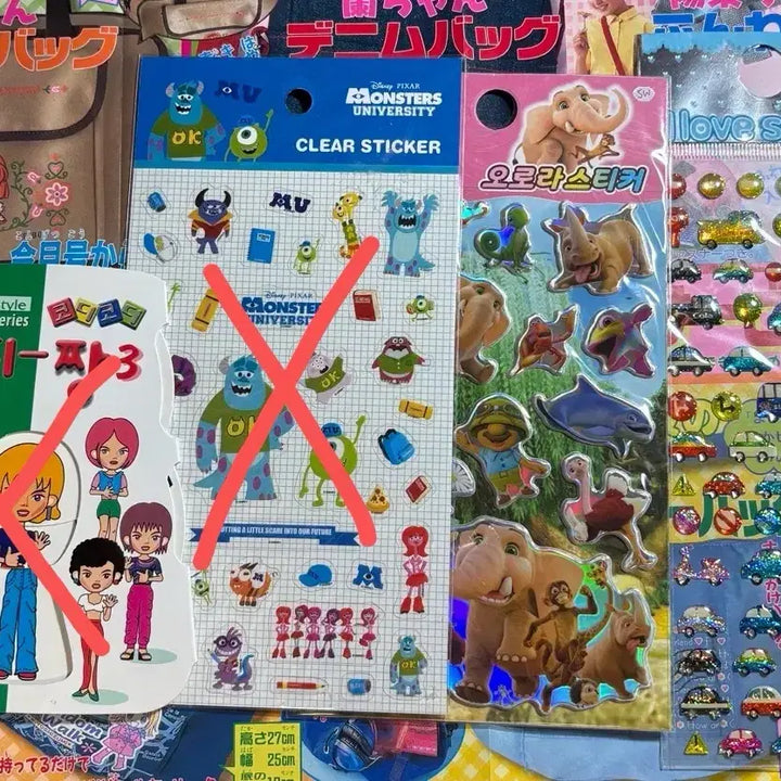 [BUNJANG] Vintage Stickers (Individual or Bundle) / 고전문구]   고전스티커 (개별,일괄 가능)
