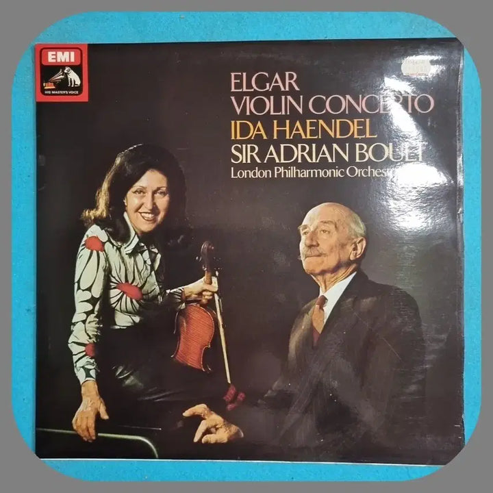 [BUNJANG] EMI Elgar Violin Concerto Andre Previn London Philharmonic Orchestra LP / EMI 엘가 바이올린 협주곡 이다 하엔델 / 서 안드레안 볼트 런던 필하모닉 오케스트라 LP NM/NM