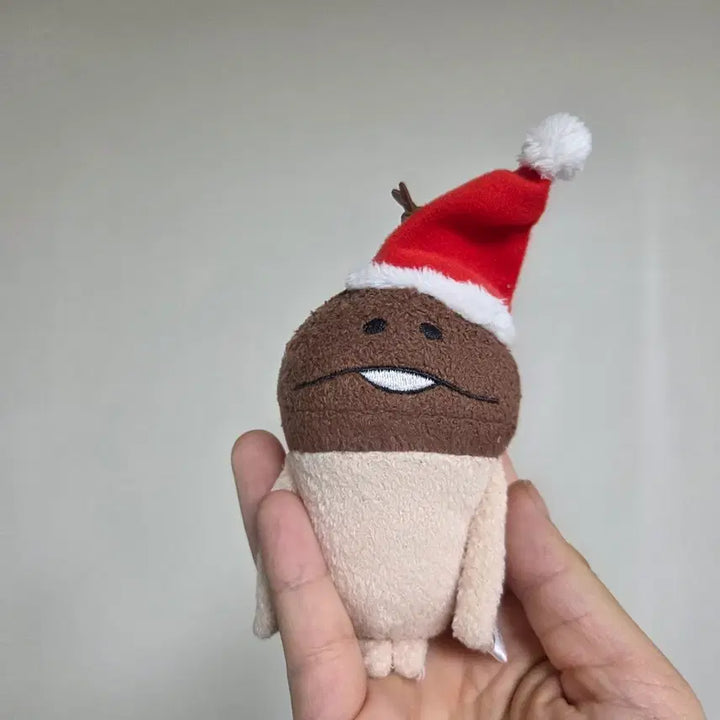 [BUNJANG] Vintage Toy Figure - Santa Namco Mushroom Strap / 빈티지 토이 인형 고전 만화 피규어 캐릭터 산타 나메코 스트랩 버섯