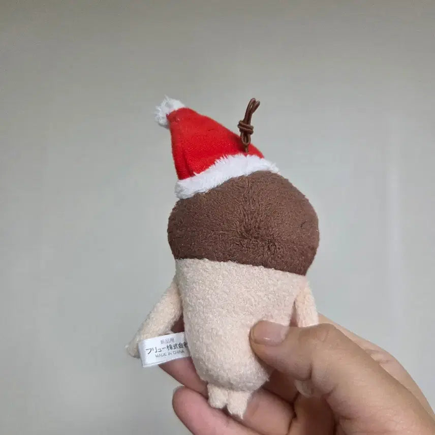 [BUNJANG] Vintage Toy Figure - Santa Namco Mushroom Strap / 빈티지 토이 인형 고전 만화 피규어 캐릭터 산타 나메코 스트랩 버섯
