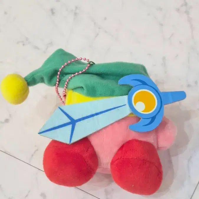 [BUNJANG] Kirby Sword Kirby Drooling Plush Toy / 침흘리는 별의커비 인형 소드커비