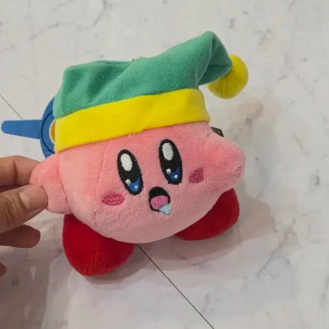 [BUNJANG] Kirby Sword Kirby Drooling Plush Toy / 침흘리는 별의커비 인형 소드커비