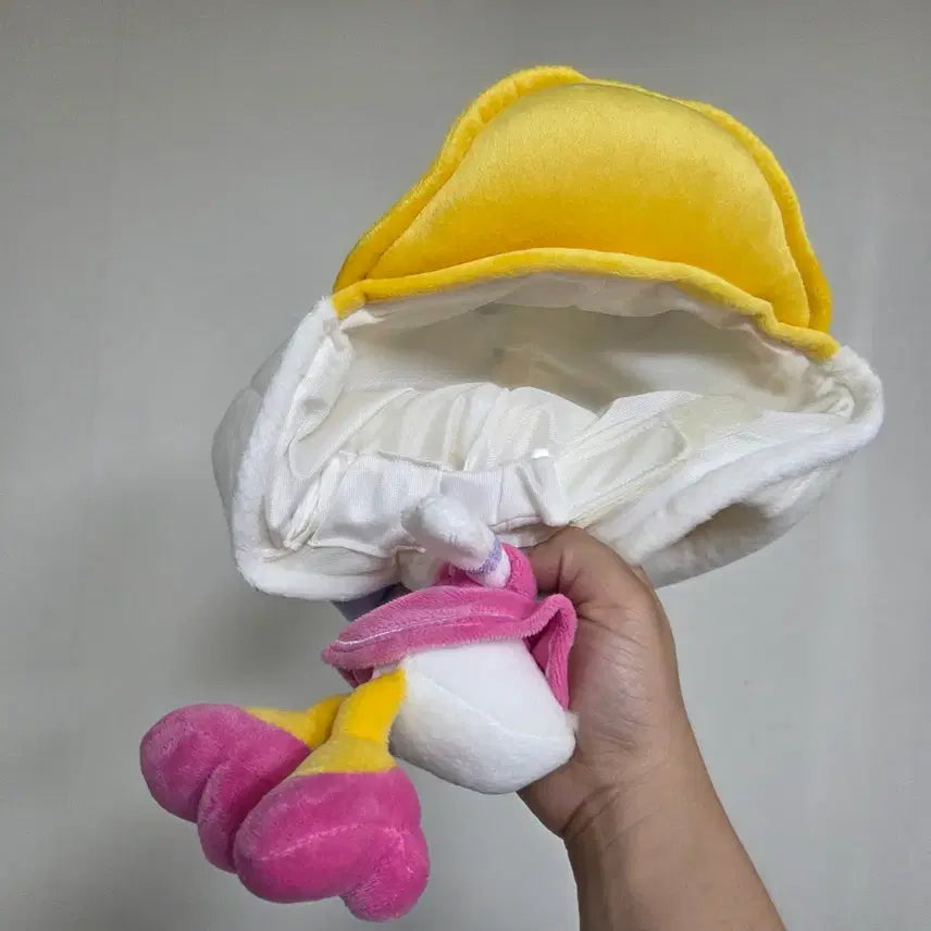 [BUNJANG] Vintage Disney Donald Duck Daisy Hat Cosplay Figure / 빈티지 토이 인형 고전 만화 피규어 캐릭터 디즈니 usj 유니버셜 도날드덕 데이지 모자 코스프레