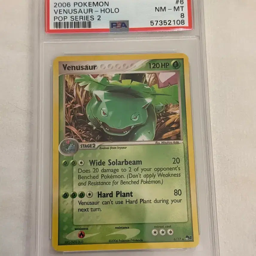 [BUNJANG] Pokemon Card 2006 North America Venusaur PSA 8 / 포켓몬카드 2006 북미 이상해꽃 psa8