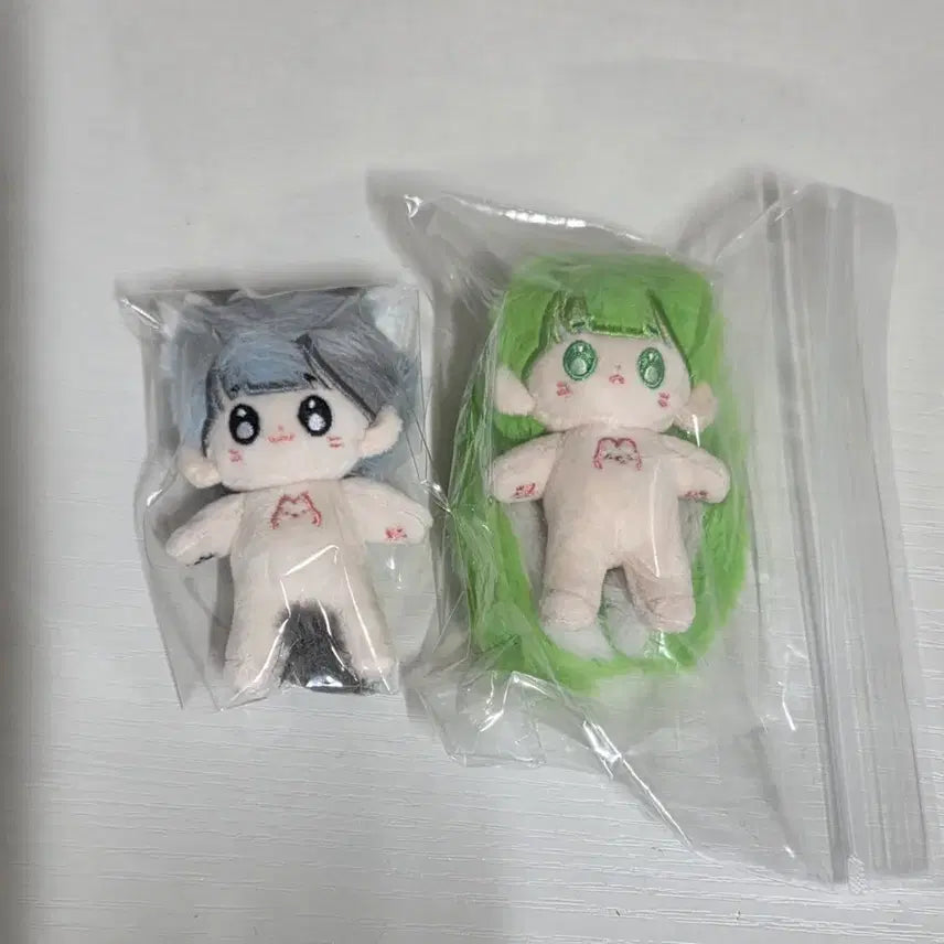 [BUNJANG] Unbranded 5cm Plush Dolls (2 Types) / 무속성 5cm 뽀리 인형 2개