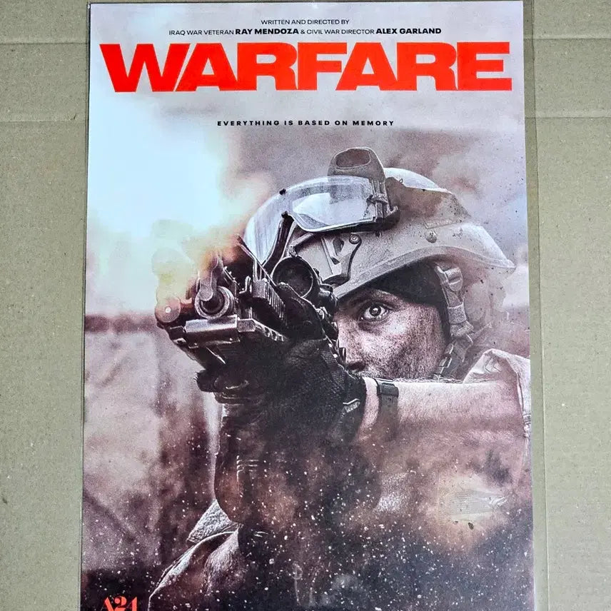 [BUNJANG] Warfare Lucky Draw Poster / A3박스포장) 워페어 락온 포스터 특전 굿즈 Warfare