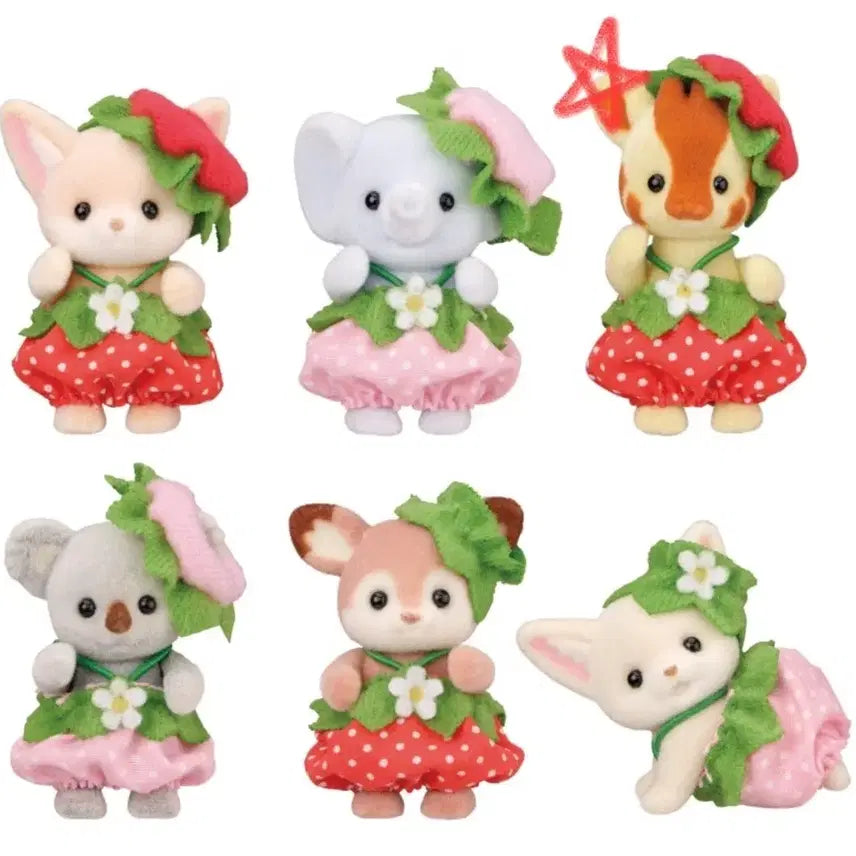 [BUNJANG] Sylvanian Families North America Exclusive Strawberry Blind Bag Giraffe / 기린) 실바니안 미국 공홈 한정 딸기 블라인드백