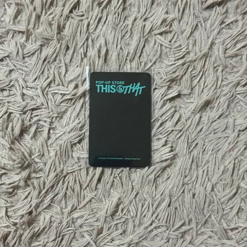 [BUNJANG] Stray Kids Changbin This That Popup 2nd Week POB Photocard / 스트레이키즈 스키즈 디스앤댓 팝업 2주차 특전 아이엔 포카