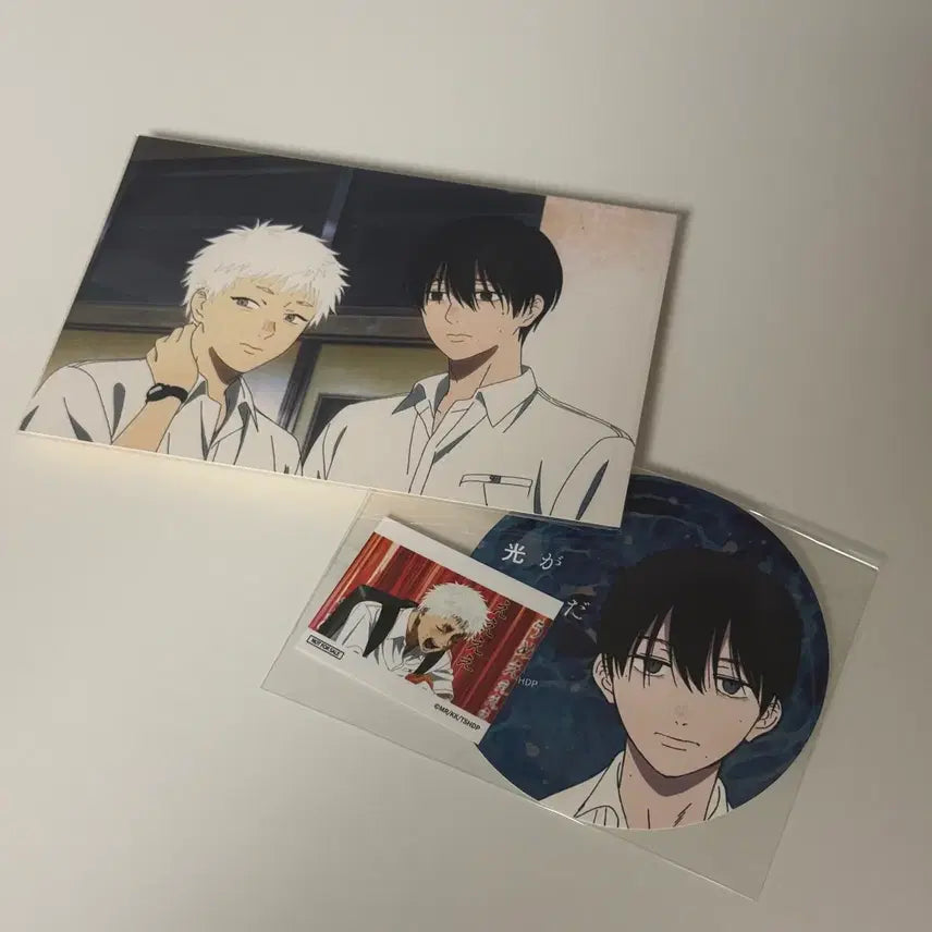 [BUNJANG] Hikaru ga Shinda Natsu Moeaku Pop-up Cafe Coaster, Postcard, Decopic Bundle Set / 히카루가 죽은 여름 모애쿠 팝업 코스터 엽서 데코픽 일괄 양도