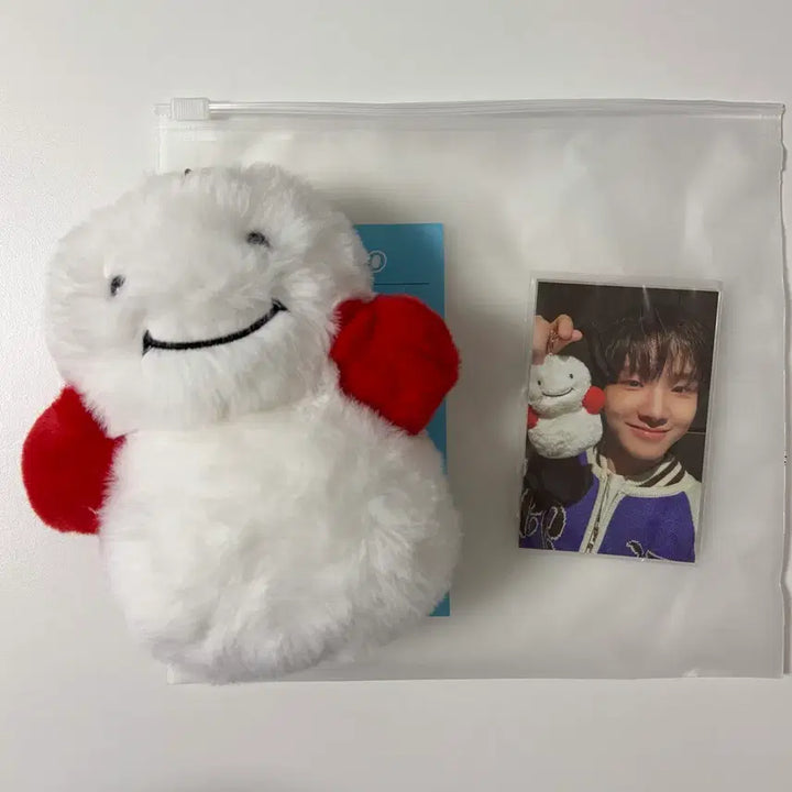 [BUNJANG] BOYNEXTDOOR 1st Generation Unagi Doll Keychain + Photocard (Unha) / (포카 포함) 쁘넥도 1기 운아기 인형 키링 보이넥스트도어 보넥도 운학