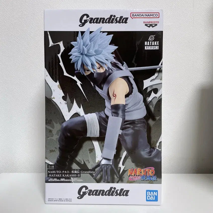 [BUNJANG] Naruto Hatake Kakashi Grandista Figure (Sealed) / 나루토 하타케 카카시 그란디스타 피규어 미개봉