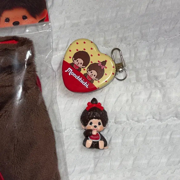 [BUNJANG] Monchhichi String Pouch Bundle Set (Sealed) / <미개봉 새상품>몬치치 스트링 조리개 파우치