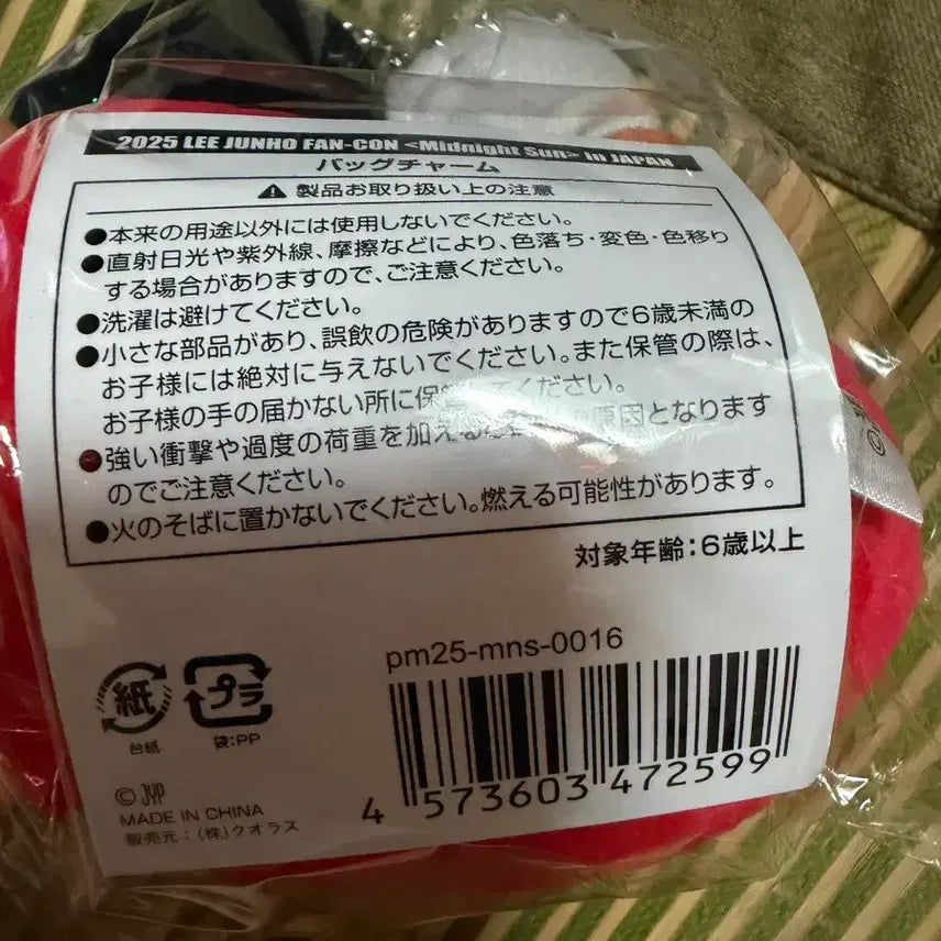 [BUNJANG] 2PM Junho Strawberry Penguin Doll / 2pm 준호 딸기펭 (미개봉 새제품)