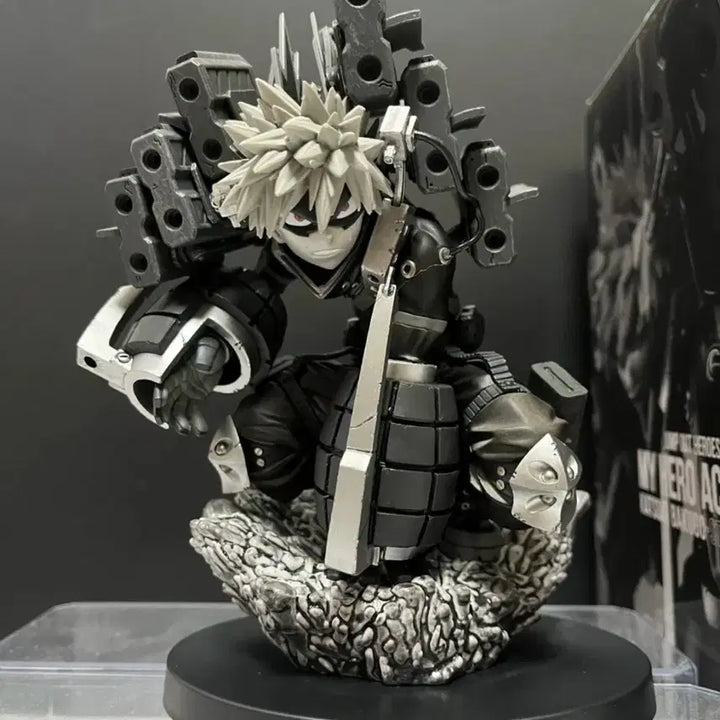 [BUNJANG] GiGA Jump Limited Edition Black Bakugo Figure / 나히아 나의 히어로 아카데미아 GiGA 점프 한정판 블랙 바쿠고 피규어