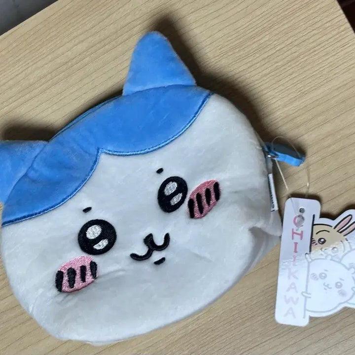 [BUNJANG] Hachiwari Plush Dolls &amp; Pouch Set / 하치와레 인형 및 파우치 | 치이카와 먼작귀