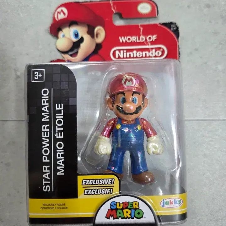 [BUNJANG] Nintendo Super Mario Star Power Mario Figure Limited Edition / 닌텐도 슈퍼 마리오 스타 파워 마리오 피규어 한정판
