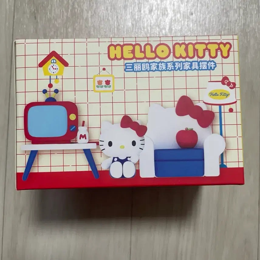 [BUNJANG] Hello Kitty Miniature Furniture Set Figure / 헬로키티 미니어처 가구 세트 피규어