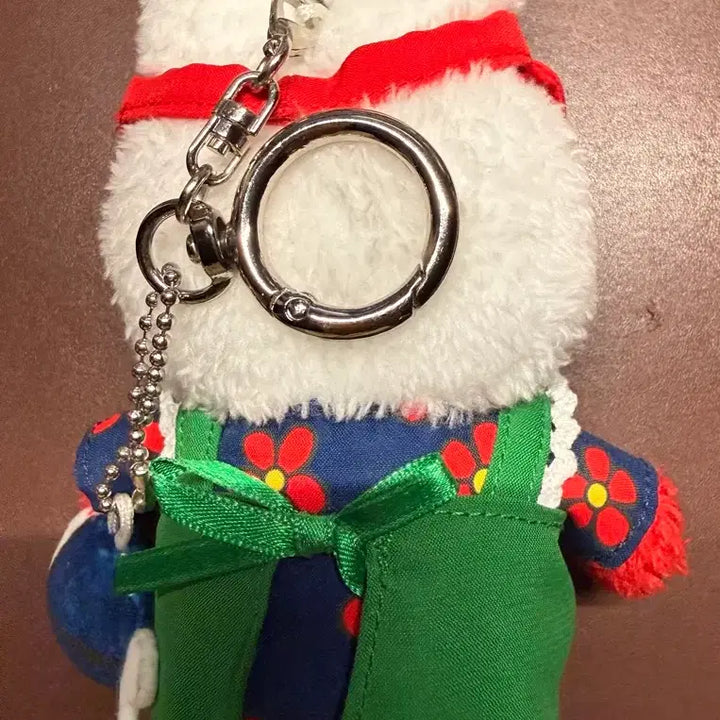 [BUNJANG] Miffy Plush Toy with Red Hat and Green Overalls / 부산 자갈치 미피