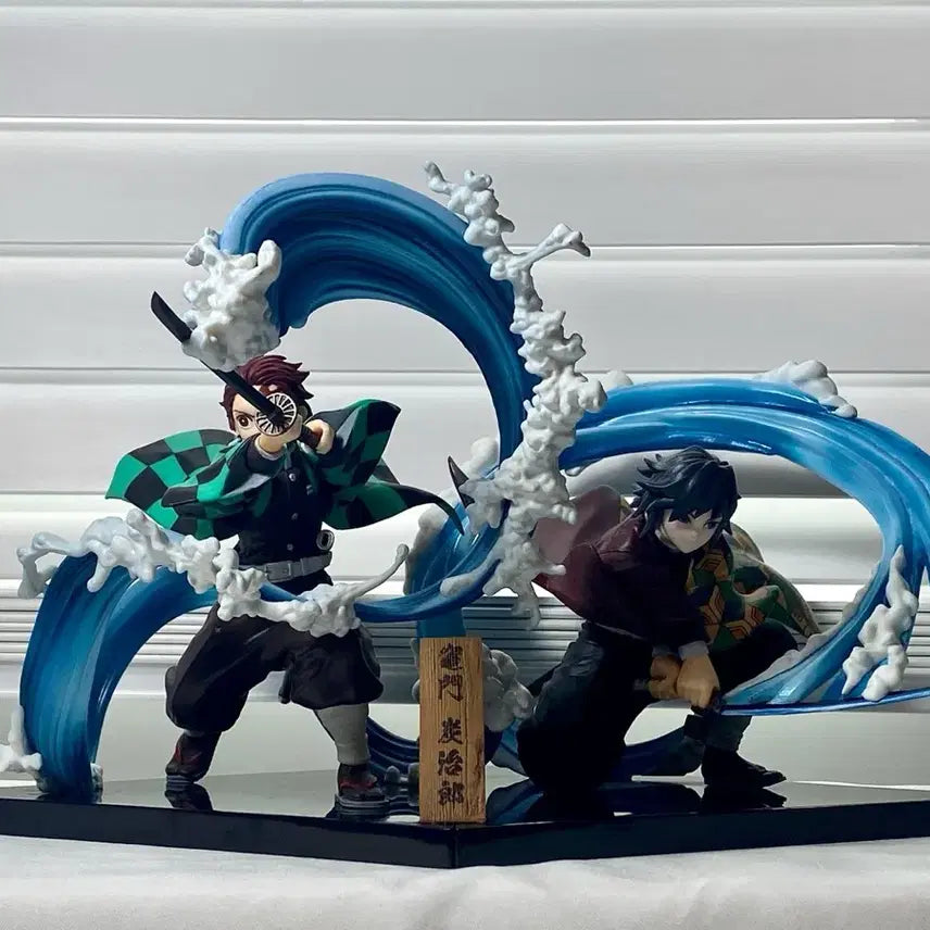 [BUNJANG] Demon Slayer Ichiban Kuji Figure Set - Tanjiro &amp; Giyu / 귀멸의 칼날 이치방쿠지 피규어 탄지로 기유 일괄