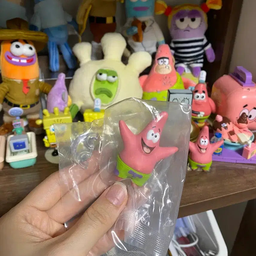 [BUNJANG] SpongeBob SquarePants &amp; Patrick Star Figure Set / 스폰지밥 뚱이 피규어
