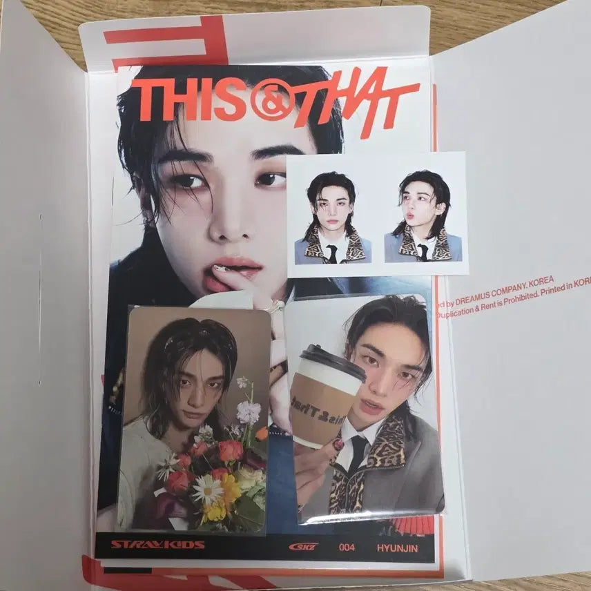 [BUNJANG] Stray Kids Hyunjin This &amp; That Individual Album Set / 스트레이키즈 현진 this &amp; that 개인반 세트