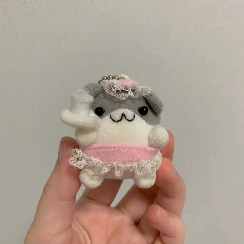 [BUNJANG] San-X Potehamu Hamster Plush Doll (Vintage) / 산엑스 포테햄 메이드 햄스터 고전인형 빈티지인형 레어 산리오
