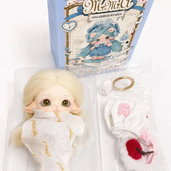 [BUNJANG] MimiA Kindergarten Cherry Blonde Doll Keychain / 미미아유치원 체리 금발 인형 키링