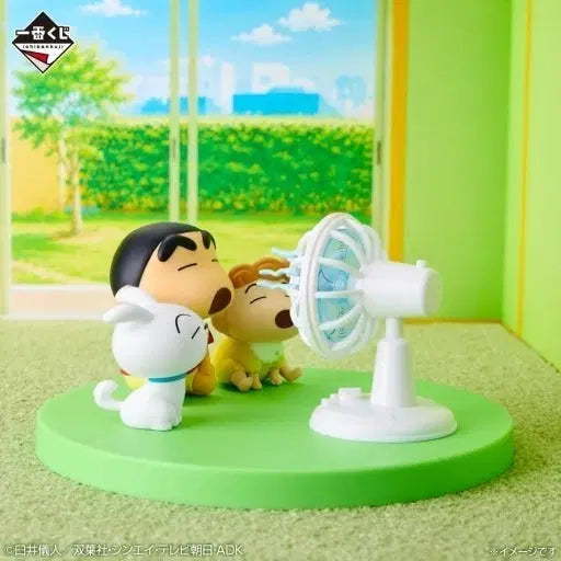 [BUNJANG] Crayon Shin-chan Summer Vacation Kuji A &amp; C Prize Figure Set / (택포8.5)짱구 여름방학 쿠지 a,c상