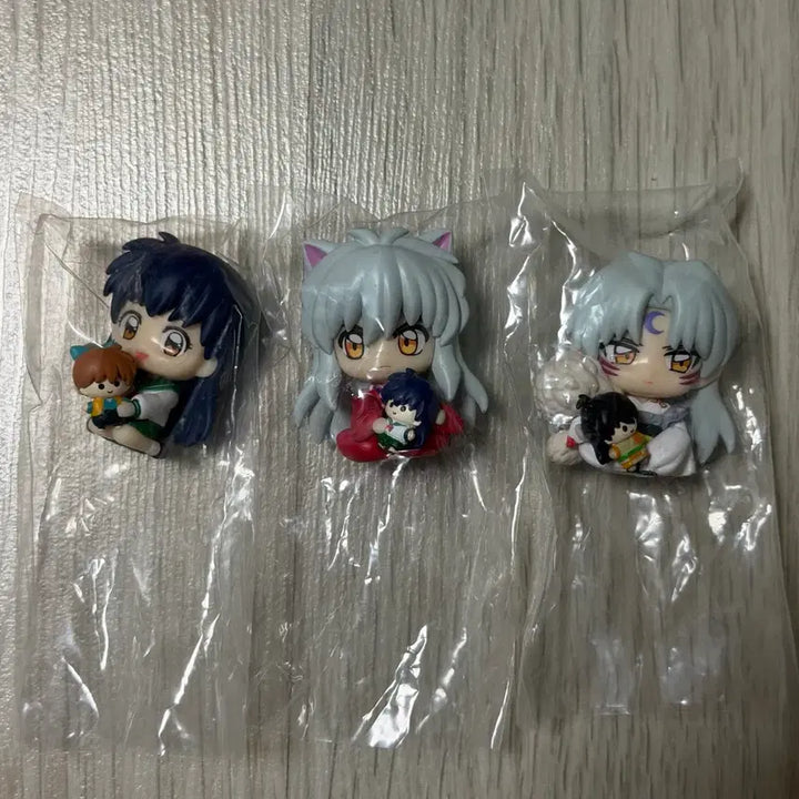 [BUNJANG] Inuyasha Hug Mini Figure Gacha Bundle Set / 이누야샤 규코트 꼬옥 안아줘 미니 피규어 가챠